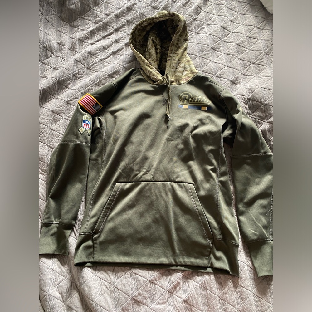 LA Rams Salute to service hoodie
